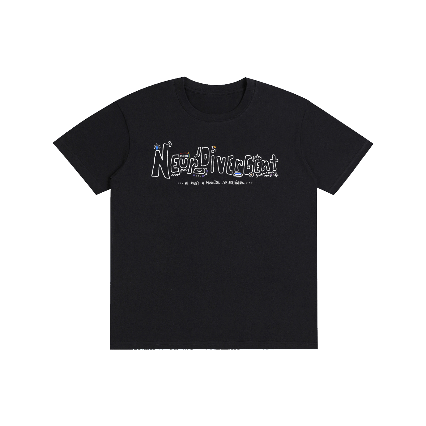 Neurodivergent: Pure Cotton Unisex T-Shirt