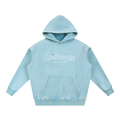 Neurodivergent: Snow Wash Fleece Oversize Hoodie