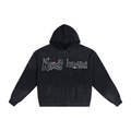 Neurodivergent: Hand-Frayed Sunfade Zip Hoodie