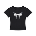 Gothic Neurodivergent Women's Cropped T-Shirt